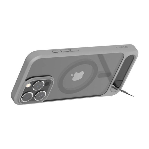 Torras Pstand Series Case for iPhone 16 Pro Max (gray) - Image 2