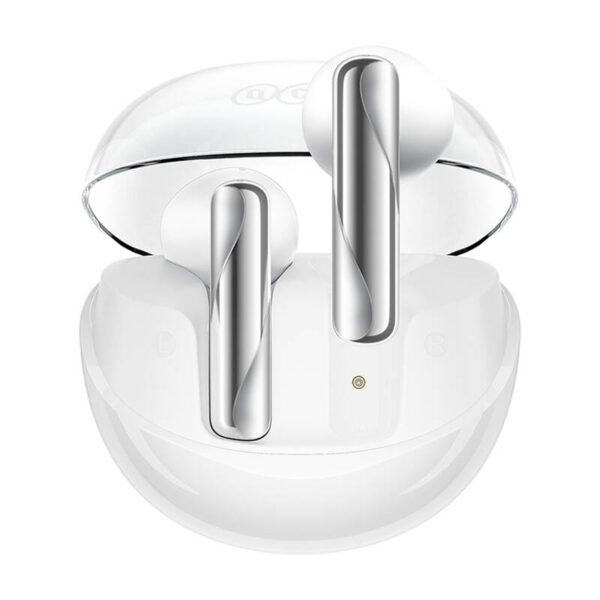 TWS QCY AilyBuds Clear T32 Headphones (white) - Image 2