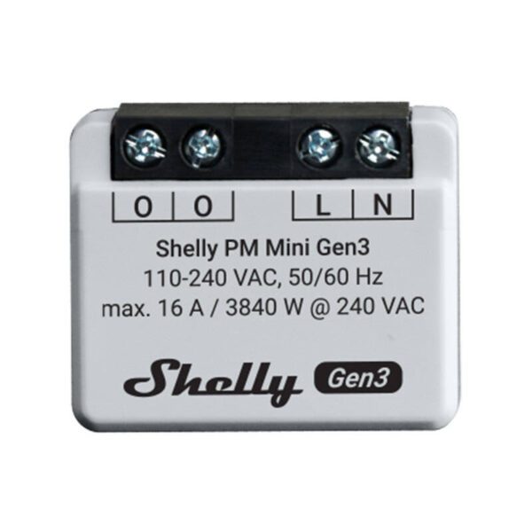 Shelly PM Mini Gen3 Set of 2 Controllers, WiFi/Bluetooth - Image 2