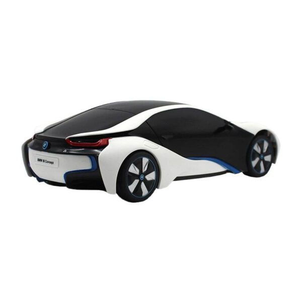 RASTAR R/C 1:24 BMW i8 remote controlled car- UV-sensitive (white and yellow) - Image 4