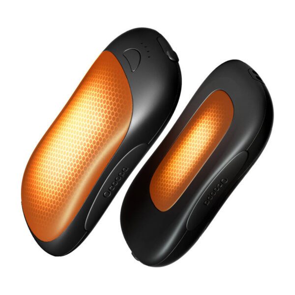 Ocoopa UT3 Pro 2x5000 mAh hand warmer with powerbank function, USB-C, orange/black - Image 2