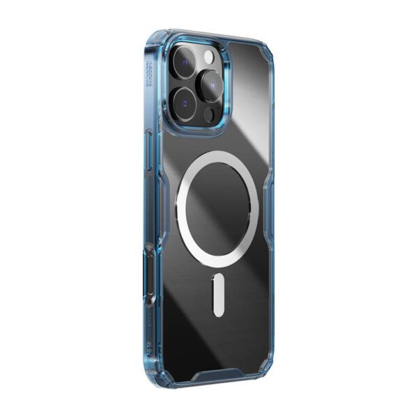 Nillkin Nature TPU Pro Magnetic iPhone 16 Pro Max Case (blue) - Image 3