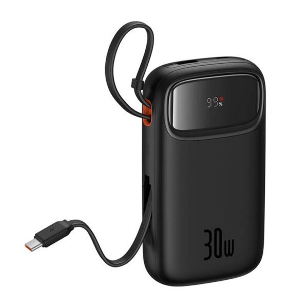 Powerbank Baseus QPow 2 20000mAh 30W 2xUSB-C (black) - Image 2
