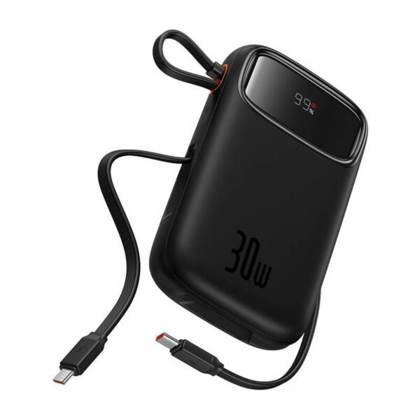 Powerbank Baseus QPow 2 20000mAh 30W 2xUSB-C (black) - Image 4