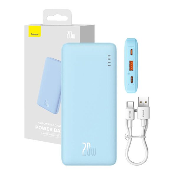 Baseus Airpow 10000 mAh 20W powerbank (blue) - Image 9