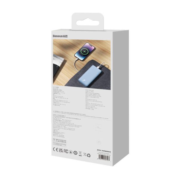 Baseus Airpow 10000 mAh 20W powerbank (blue) - Image 8