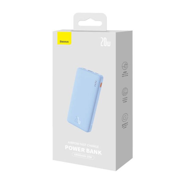 Baseus Airpow 10000 mAh 20W powerbank (blue) - Image 7