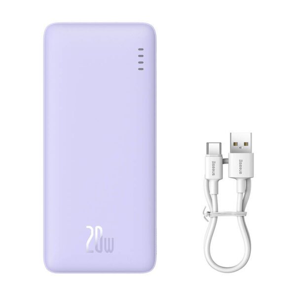 Baseus Airpow 10000mAh 20W Powerbank (purple) - Image 2