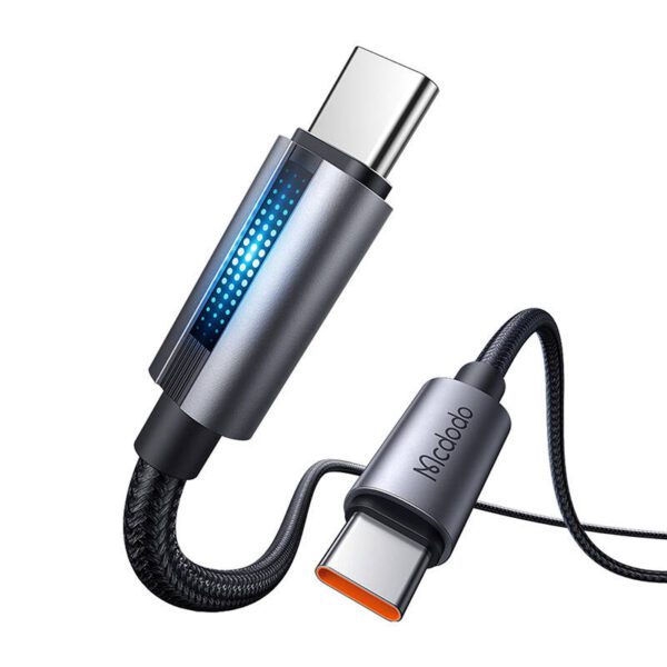 Mcdodo CA-5740 USB-C to USB-C cable, 100W 1.2m (black) - Image 2