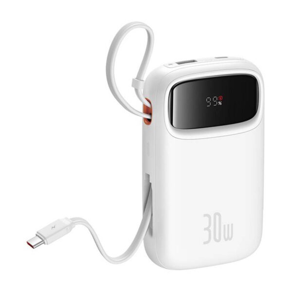 Baseus QPow 2 10000mAh 30W powerbank (white) - Image 4
