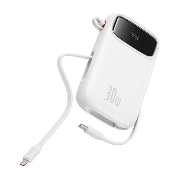 Baseus QPow 2 10000mAh 30W powerbank (white) - Image 5
