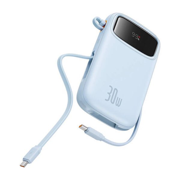 Powerbank Baseus QPow 2 10000mAh 30W 2xUSB-C (blue) - Image 5