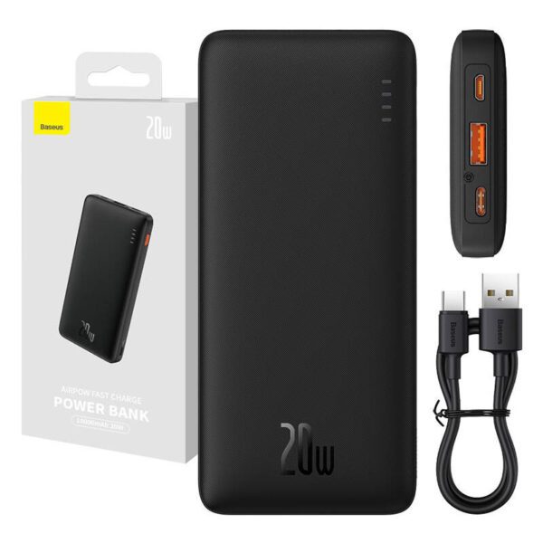 Baseus Airpow 10000mAh 20W powerbank (black) - Image 10