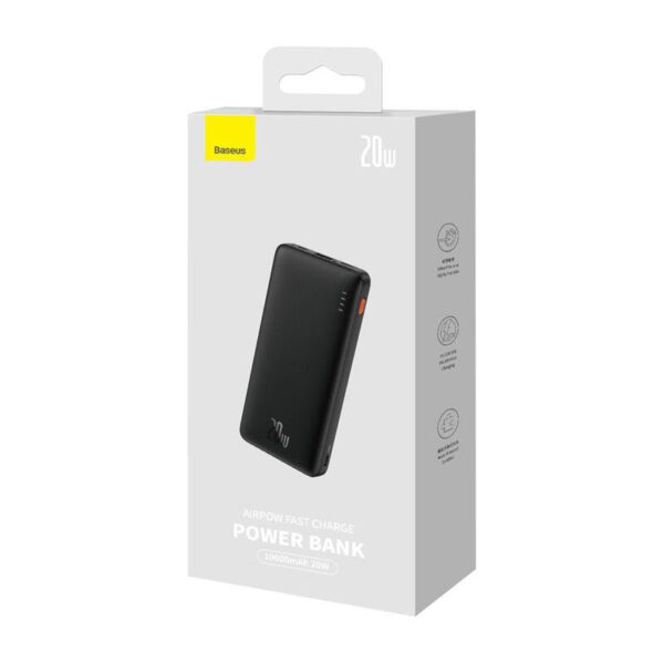 Baseus Airpow 10000mAh 20W powerbank (black) - Image 9