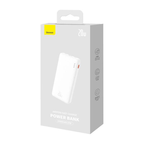 Baseus Airpow 10000mAh 20W powerbank (white) - Image 8