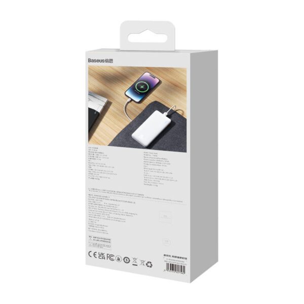 Baseus Airpow 10000mAh 20W powerbank (white) - Image 9