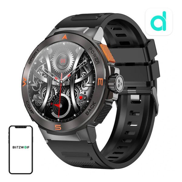 BlitzWolf BW-AT5 smartwatch (black) - Image 5