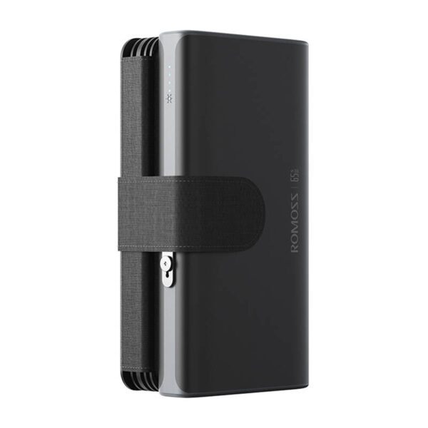 ROMOSS Solar Powerbank 30000mAh 65W Black - Image 3
