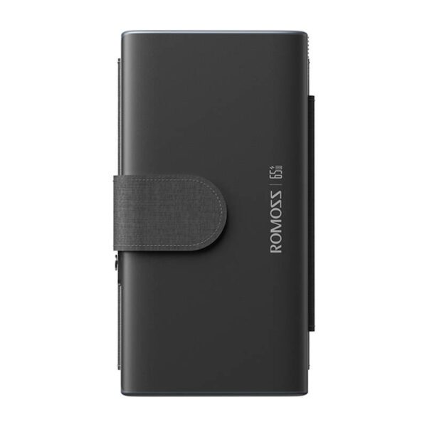 ROMOSS Solar Powerbank 30000mAh 65W Black - Image 4