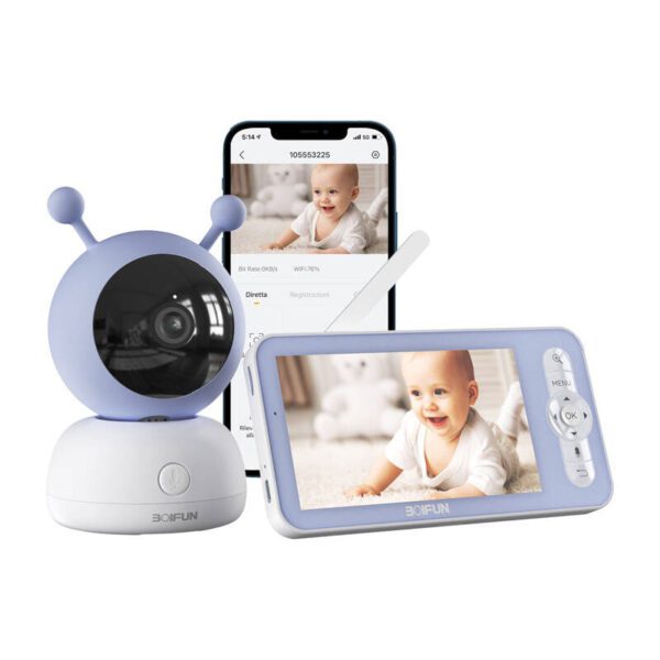 Boifun 2S electronic rotating nanny with sound detector - Image 2