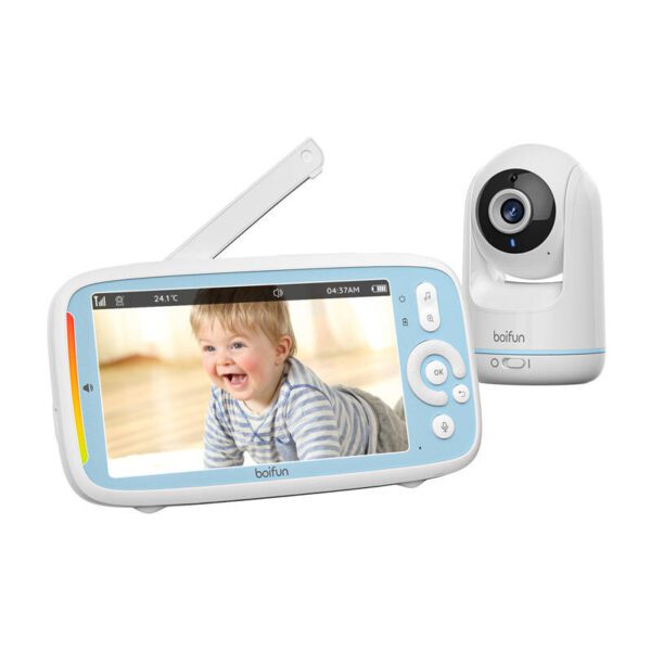 Boifun VB805 electronic rotating nanny with two-way audio - Image 2
