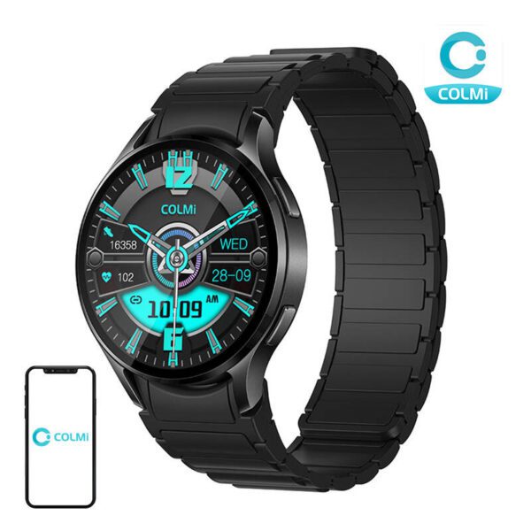 Colmi i28 Ultra smartwatch with magnetic strap (black)