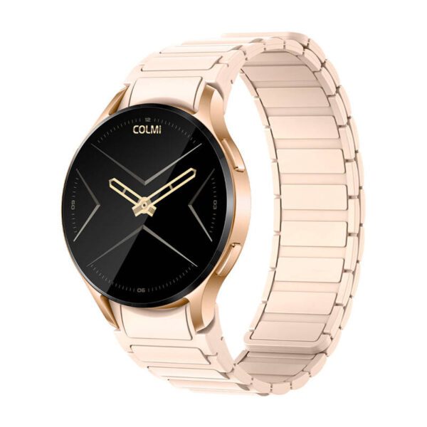 Colmi i28 Ultra smartwatch with magnetic strap (gold) - Image 2