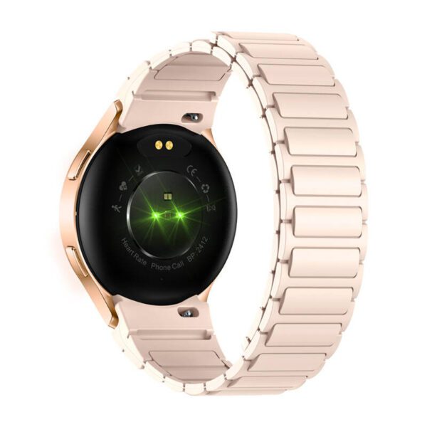Colmi i28 Ultra smartwatch with magnetic strap (gold) - Image 5