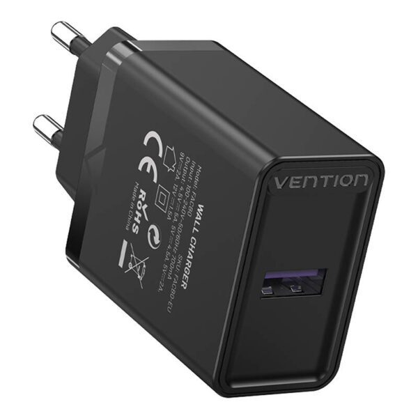 Vention FACB0-EU USB Charger 22.5W (black) - Image 3