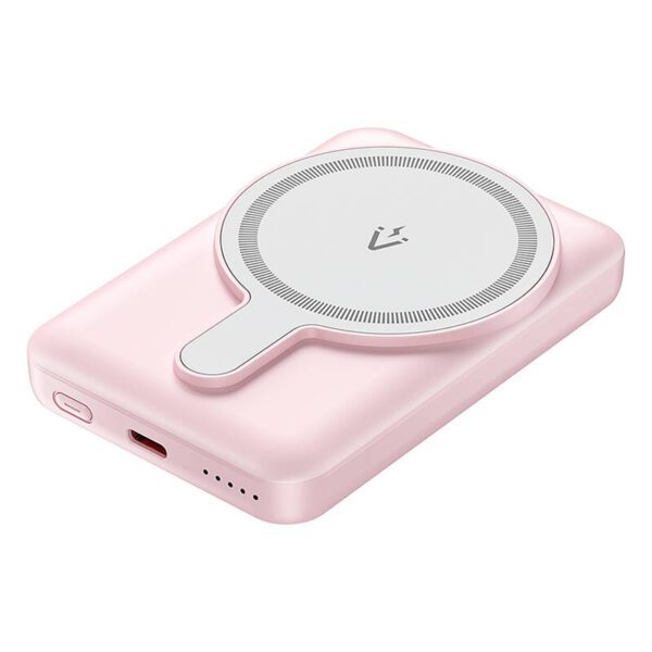 Vention FHSP0 20W magnetic 5000mAh powerbank (pink) - Image 2