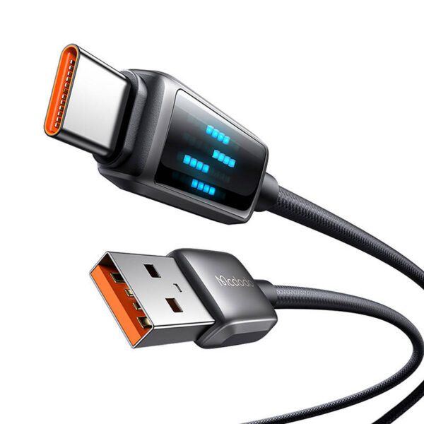Mcdodo CA-2350 USB-A to USB-C cable, 6A, LED display, 1.2m - Image 2