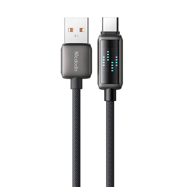 Mcdodo CA-2350 USB-A to USB-C cable, 6A, LED display, 1.2m - Image 3