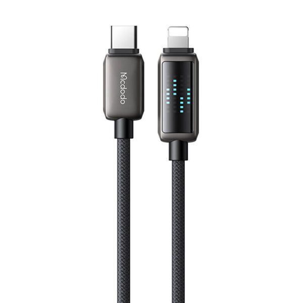 Mcdodo CA-2630 USB-C to Lightning cable, 36W, LED display, 1.2m - Image 3