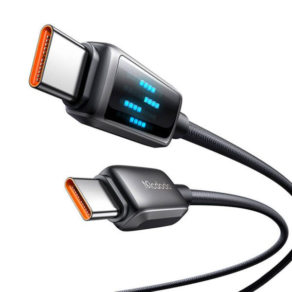 Mcdodo CA-4250 USB-C to USB-C cable, 100W, LED display, 1.2m - Image 2