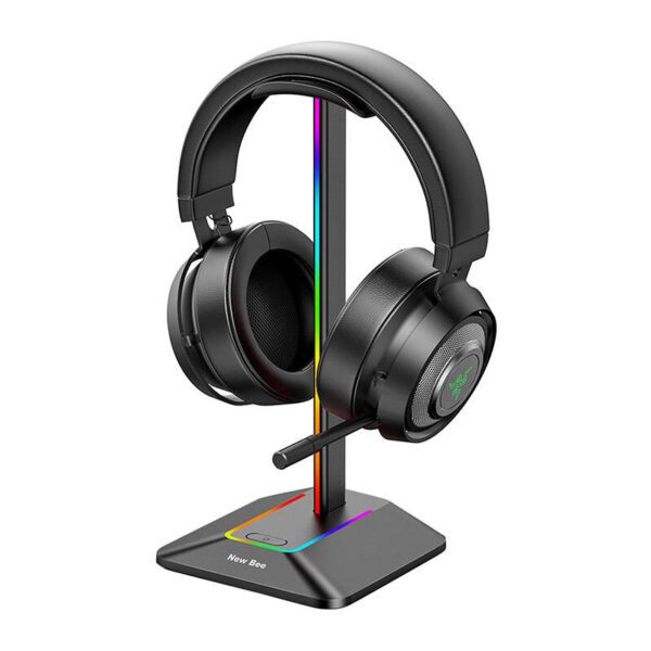 Headphone holder with USB New Bee NB-Z8 RGB - Image 2