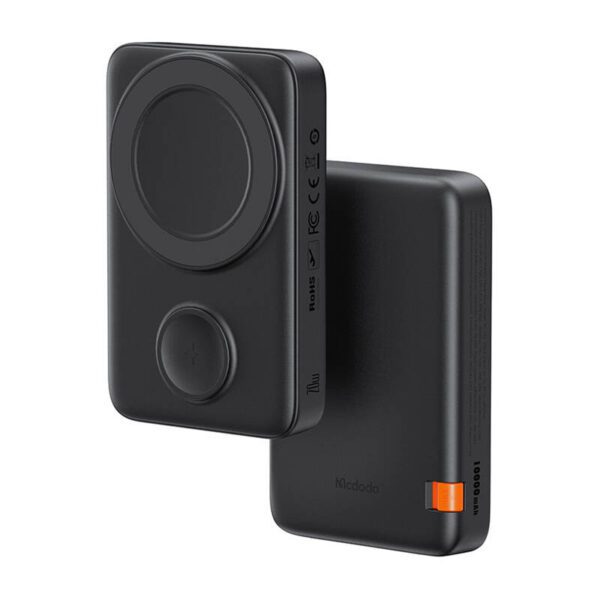 Magnetic Power Bank for Apple watch Mcdodo MC-1461 10000mAh, 20W (black) - Image 2