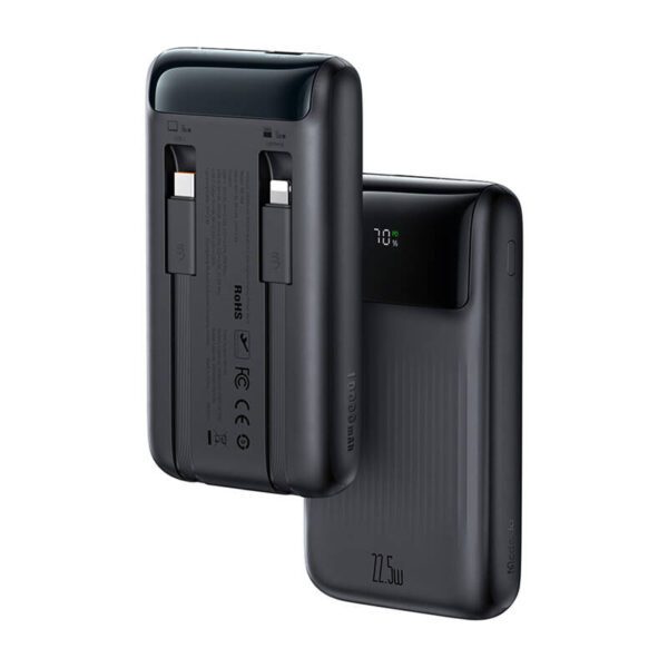 Power Bank Mcdodo MC-0241 Digital Dis 10000mAh, 22,5W (czarny) - Image 3