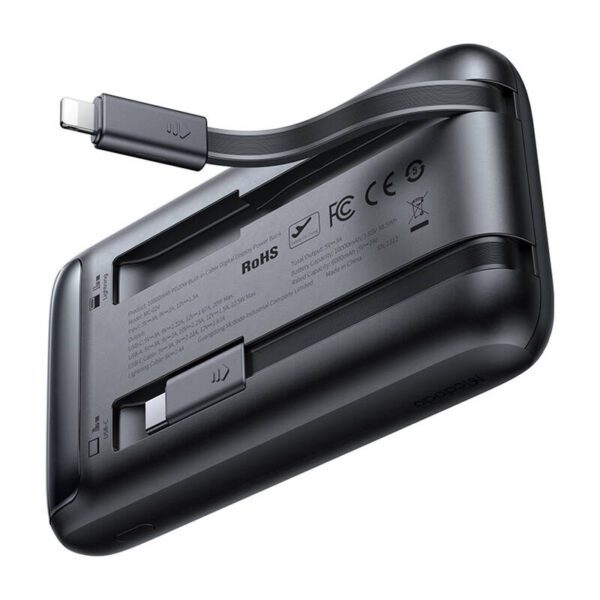 Power Bank Mcdodo MC-0241 Digital Dis 10000mAh, 22,5W (czarny) - Image 4