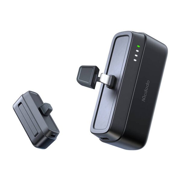 Mcdodo Power Bank MC-6281 20W, 5000mAh with Lightning connector (black) - Image 3