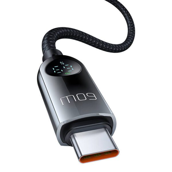 Mcdodo CA-4780 USB-C to USB-C 60W data cable 1.2m (black) - Image 3
