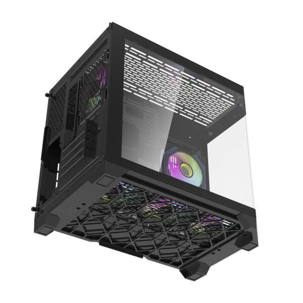 Darflash FT418 computer case + 6 aRGB fans (black) - Image 10