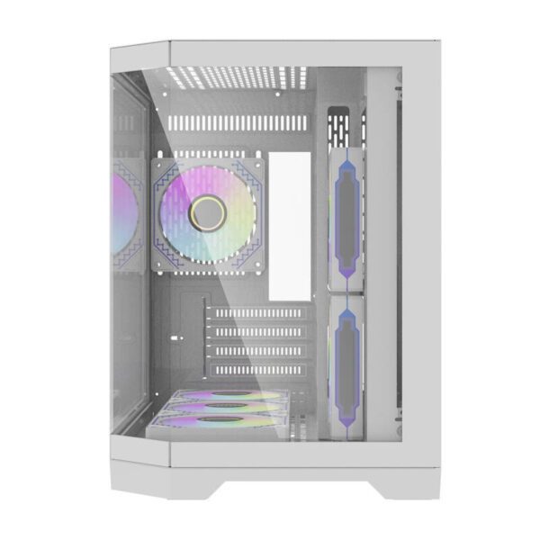Darflash FT418 computer case + 6 aRGB fans (white) - Image 2