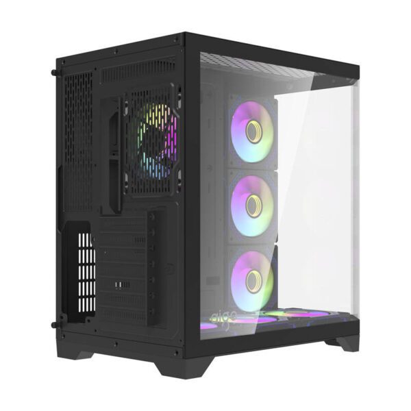 Darflash FT418 PRO computer case + 7 aRGB fans (black) - Image 6