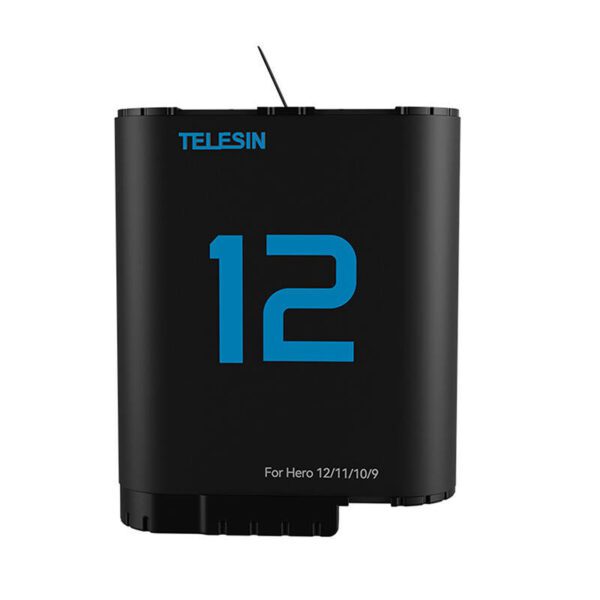 TELESIN dual battery charger for GoPro Hero 12/11/10/9 - Image 2
