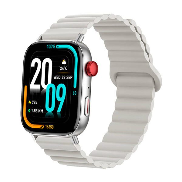 Colmi C8 Max smartwatch with magnetic strap (Silver) - Image 2