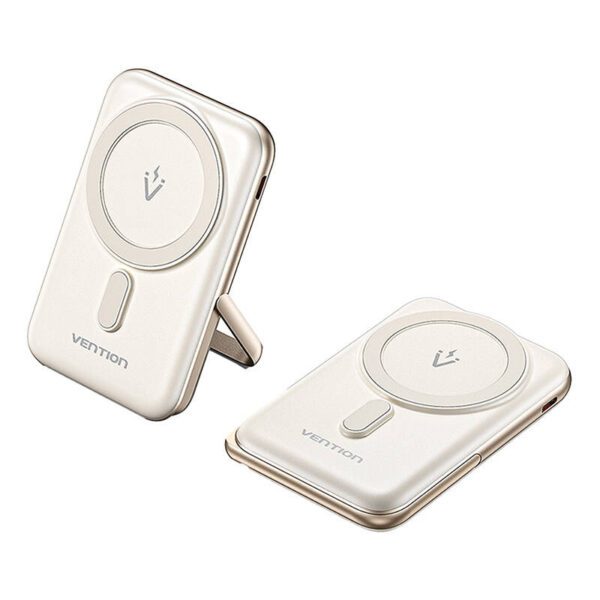 Magnetic Powerbank Vention FHNW0 20W, 10000 mAh (white) - Image 3