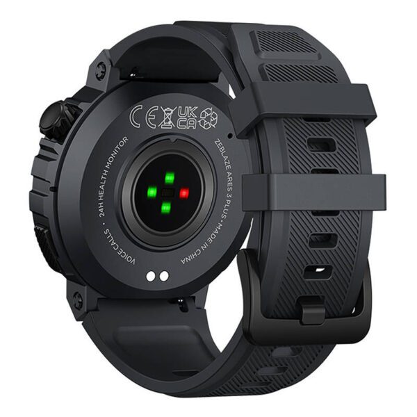 Zeblaze Ares 3 Plus Smartwatch (Black) - Image 4