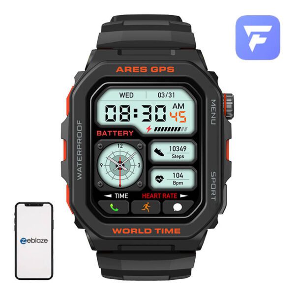 Zeblaze Ares GPS smartwatch (black) - Image 8