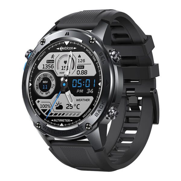 Zeblaze Stratos 2 Ultra Smartwatch (Black) - Image 3