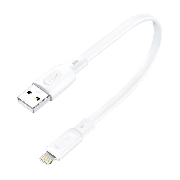 Cable USB-A - Lightning Foneng X107 3A, 0.25m (biały)